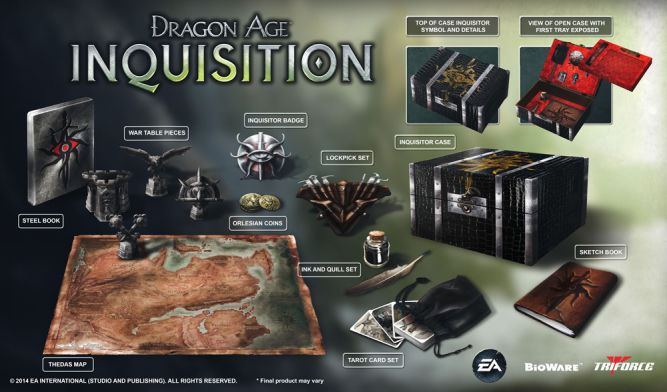 Znamy zawartość Edycji Kolekcjonerskiej Dragon Age: Inkwizycja