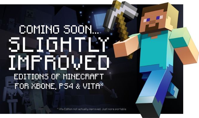 Minecraft zadebiutuje w sierpniu na Xboksie One, PS4 i PS Vita