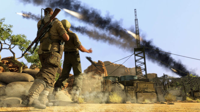 Tak zabijają kule - nowe screeny ze Sniper Elite III: Afrika