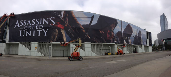E3 2014: Cztery postacie na bannerze promującym Assassin's Creed: Unity. Będzie co-op w kampanii?