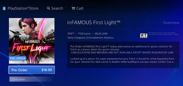 Infamous: Second Son - DLC First Light zadebiutuje pod koniec sierpnia