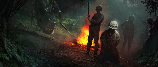 Grafiki koncepcyjne Call of Duty: Vietnam przedstawiają ponure realia wojny