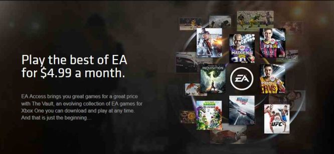 Electronic Arts prezentuje nową usługę dla Xbox One - EA Access
