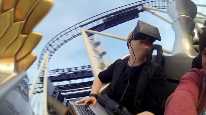 Oculus Rift i przejażdżka prawdziwą kolejką górską?