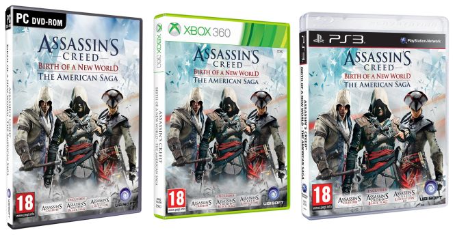 Assassin's Creed: Birth of a New World - The American Saga, czyli trzy gry w jednym pakiecie
