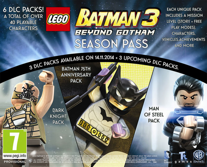 LEGO Batman 3: Beyond Gotham z przepustką sezonową