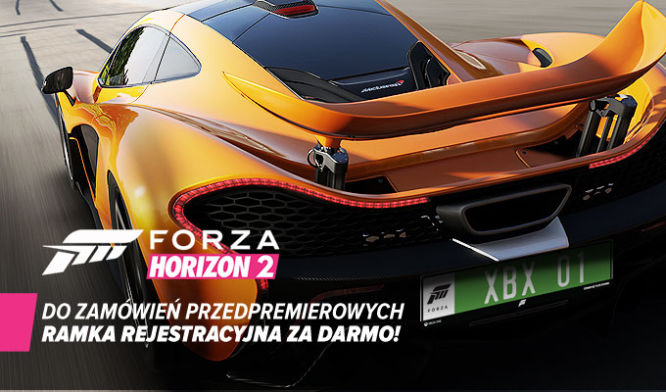 Forza Horizon 2 - bonus do zamówień przedpremierowych w sklepie gram.pl!