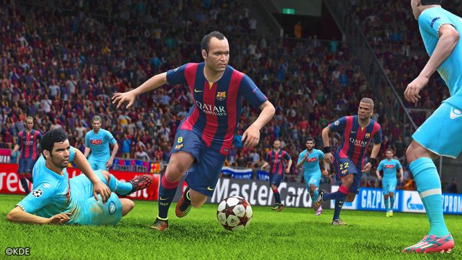 Pro Evolution Soccer 2015 w 1080p tylko na PS4