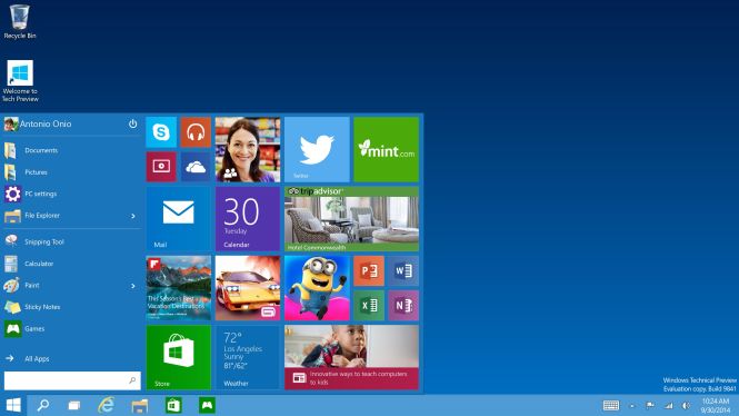 Microsoft zapowiada Windows 10. 