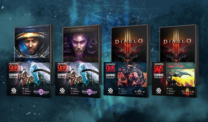 Starcraft II i Diablo III z podkładkami firmy SteelSeries w sklepie gram.pl!