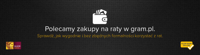 Zakupy na raty w sklepie gram.pl za pośrednictwem Alior Banku!