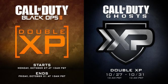 5 dni z podwójnymi punktami doświadczenia w Call of Duty: Black Ops II i Call of Duty: Ghosts