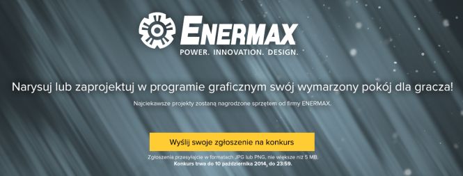 Konkurs: zaprojektuj swój wymarzony pokój dla gracza i wygraj sprzęt komputerowy firmy ENERMAX!