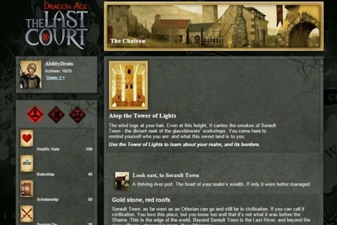 Dragon Age: The Last Court nową grą od twórców Fallen London