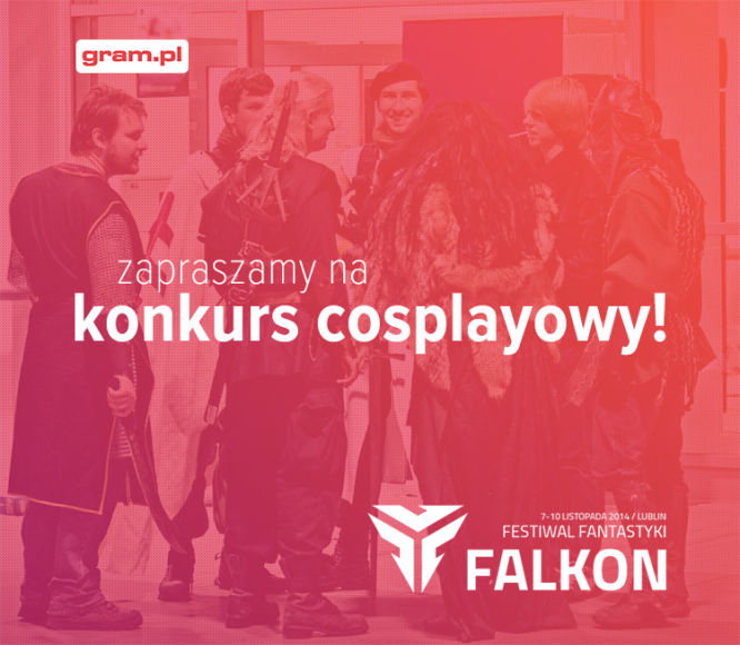 Rozwiązanie konkursu - gramowy cosplay na Festiwalu Fantastyki Falkon!
