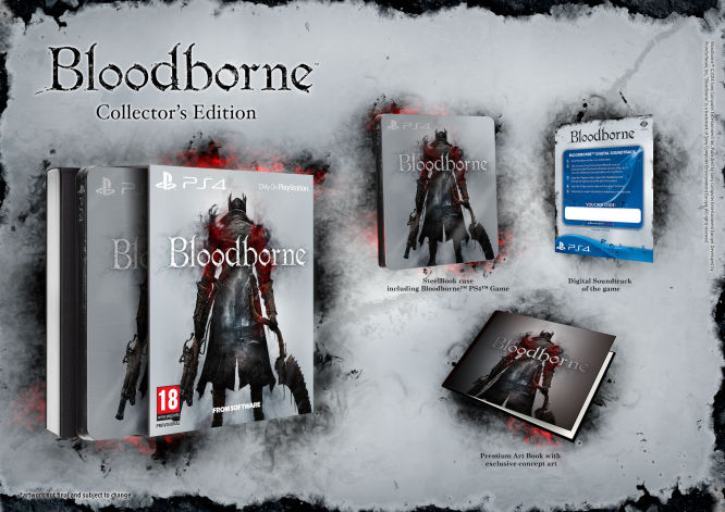 Bloodborne - znamy zawartość edycji kolekcjonerskich