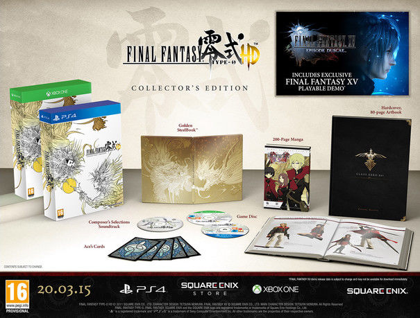 Chcesz mieć dostęp do dema Final Fantasy XV? Nie ma rady, musisz kupić Final Fantasy Type-0 HD