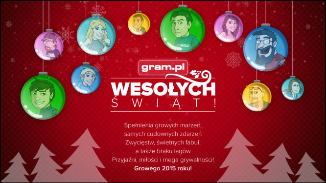 Życzenia świąteczne od ekipy gram.pl