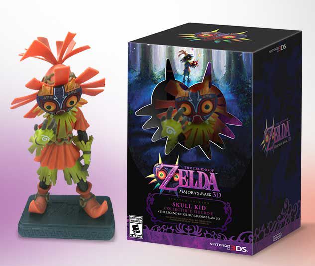 Edycja limitowana The Legend of Zelda: Majora’s Mask 3D z figurką tylko w Ameryce Północnej