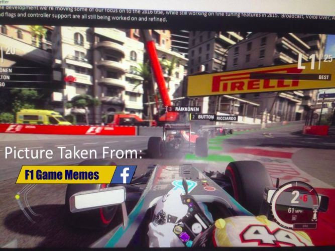 Wyciekły pierwsze obrazki i informacje o F1 2015
