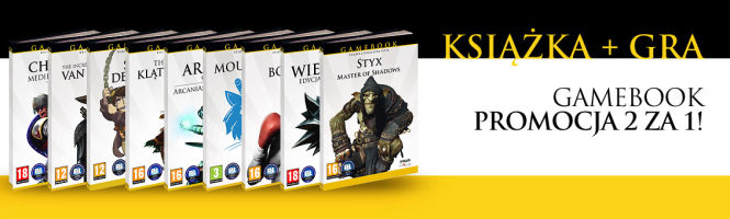 Promocja w sklepie gram.pl! 2 gry z serii Gamebook w cenie 1! 