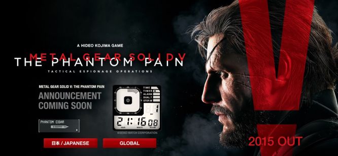 Datę premiery Metal Gear Solid V: The Phantom Pain poznamy już w środę?