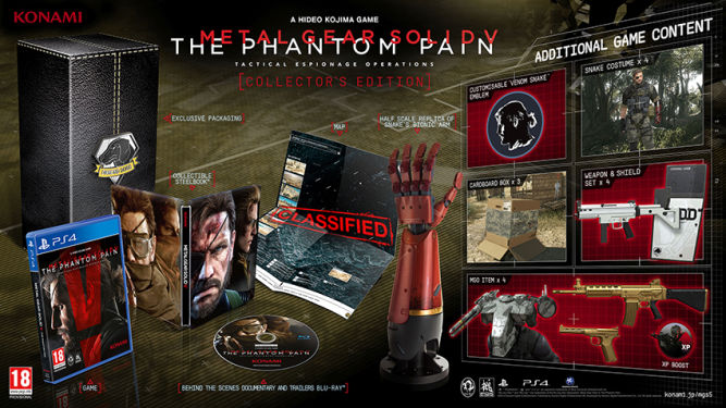 Metal Gear Solid V: The Phantom Pain – ujawniono zawartość edycji specjalnych