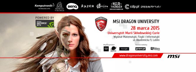 Zapraszamy na MSI Dragon University w Lublinie!