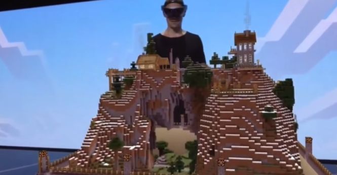 E3 2015: Microsoft pokazuje Minecrafta na HoloLens