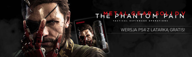 Sklep: Zamów grę Metal Gear Solid V: The Phantom Pain z gratisem!