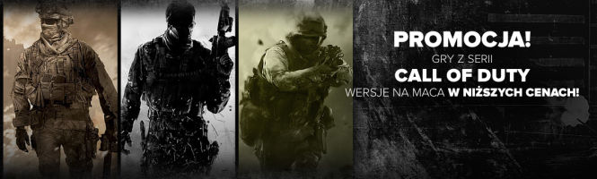 Sklep: Wersje cyfrowe gier z serii Call of Duty na platformę Mac!