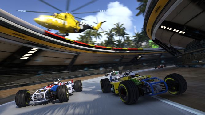 Gamescom 2015: sterowanie we dwójkę jednym autem w Trackmania Turbo nie jest łatwe