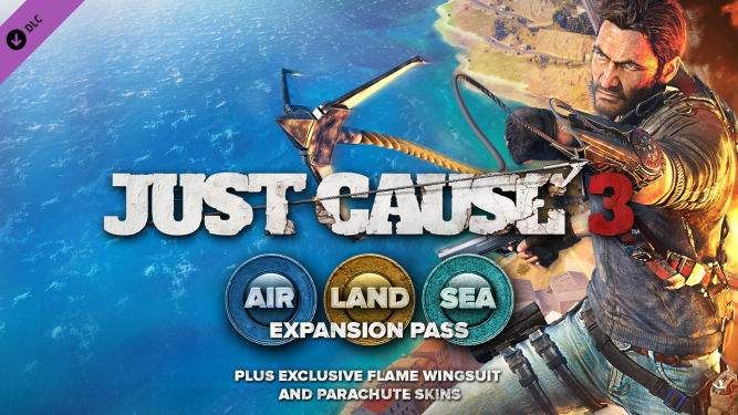 Just Cause 3 doczeka się Season Passa z trzema pakietami DLC
