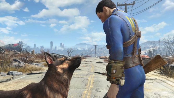 Dogmeat z Fallouta 4 wzorowany na prawdziwym psie - zobacz wideo zza kulis