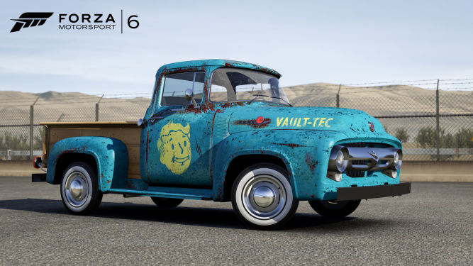 Forza Motorsport 6 z samochodami z Fallout 4