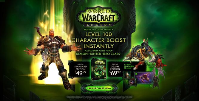 World of Warcraft: Legion za niespełna rok?