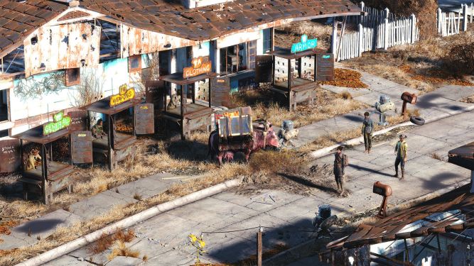 Tak mógłby wyglądać Fallout 4 w rzucie izometrycznym