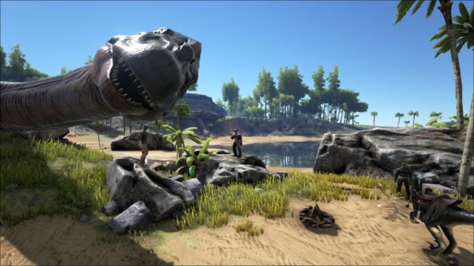 Dinozaury za ciężkie dla Xboksa One? ARK: Survival Evolved działa prawie w 720p i męczy się w 30 fpsach