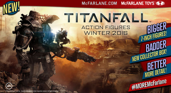 McFarlane Toys przygotuje figurki z Titanfall 2. Debiut? Jesienią