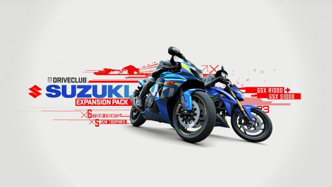 Driveclub Bikes od wtorku z dwoma motocyklami Suzuki