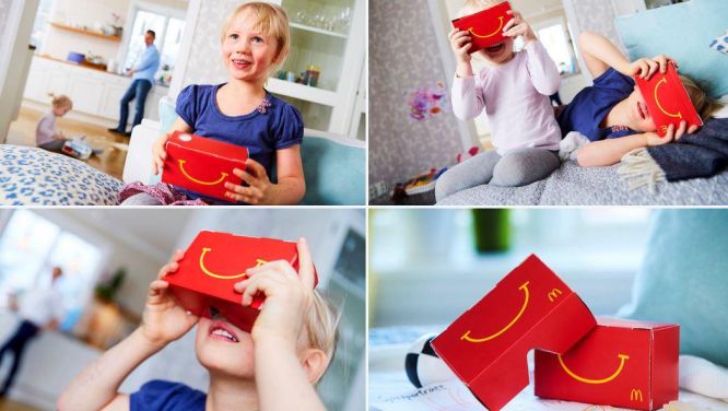 Szwedzki McDonald's dołącza gogle VR do zestawów dla dzieci