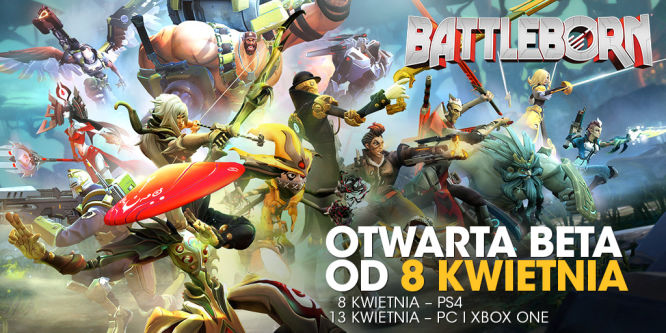 Otwarta beta Battleborn w kwietniu, PlayStation 4 z pierwszeństwem