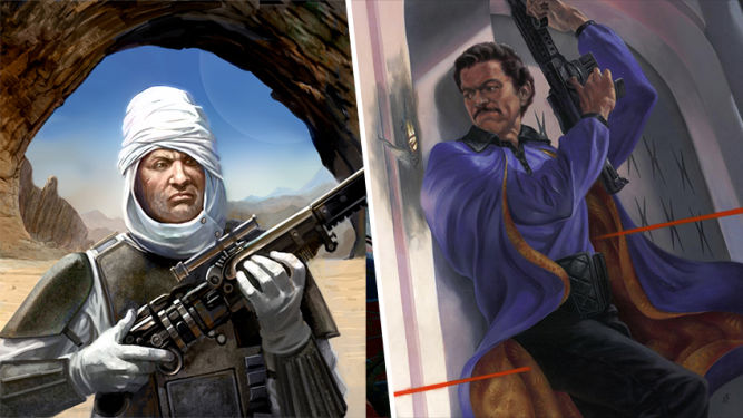 Star Wras Battlefront - Lando Calrissian w dodatku Bespin