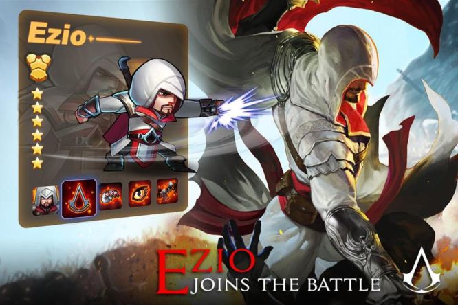 Ezio Auditore grywalną postacią w mobilnej grze RPG Soul Hunters