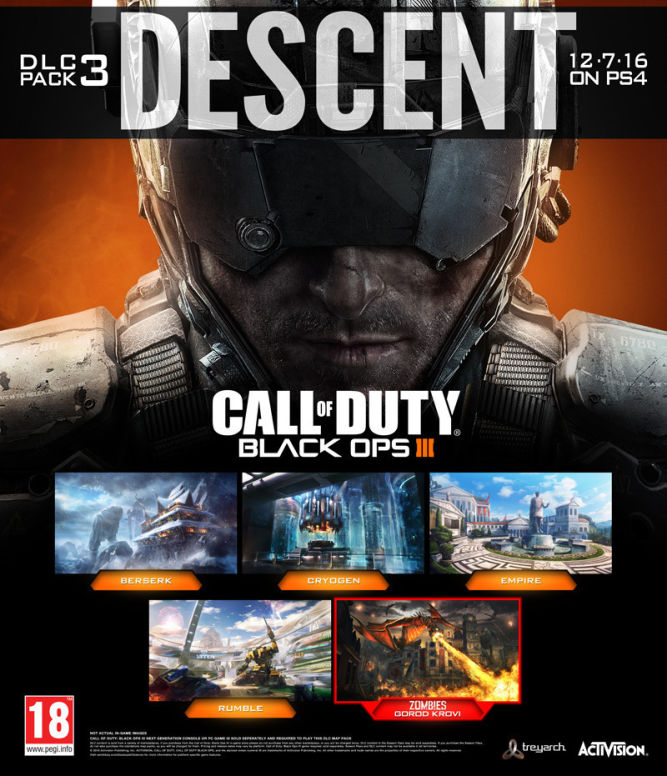 Descent - dziś debiutuje nowe DLC do Black Ops 3, choć tylko na PlayStation 4