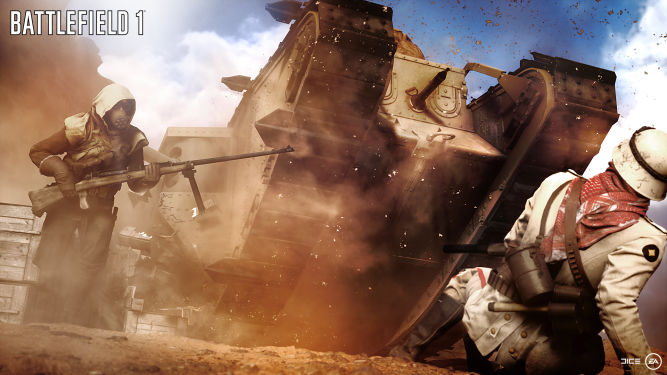 Nowy zwiastun Battlefield 1 skupia się na pojazdach