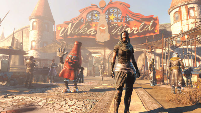Fallout 4: Nuka World - nowy materiał wideo prezentuje apokaliptyczno-radosny park rozrywki