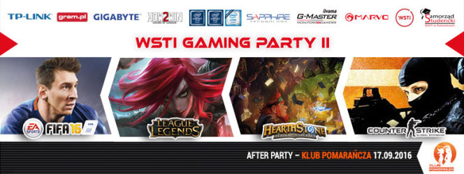 WSTI Gaming Party – druga edycja odbędzie się we wrześniu