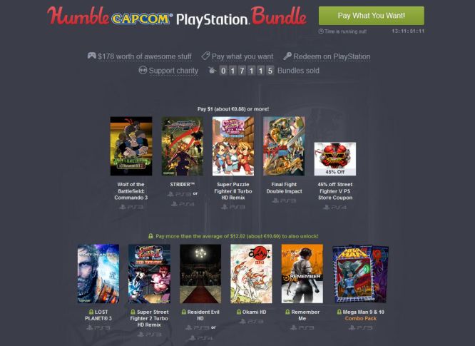 Humble Bundle po raz pierwszy w historii oferuje gry na PlayStation, ale nie dla nas 