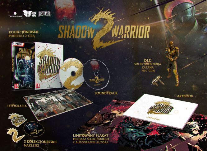 Shadow Warrior 2 ukaże się w naszym kraju w bardzo bogatym wydaniu